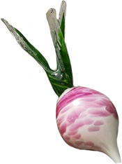 glass radish